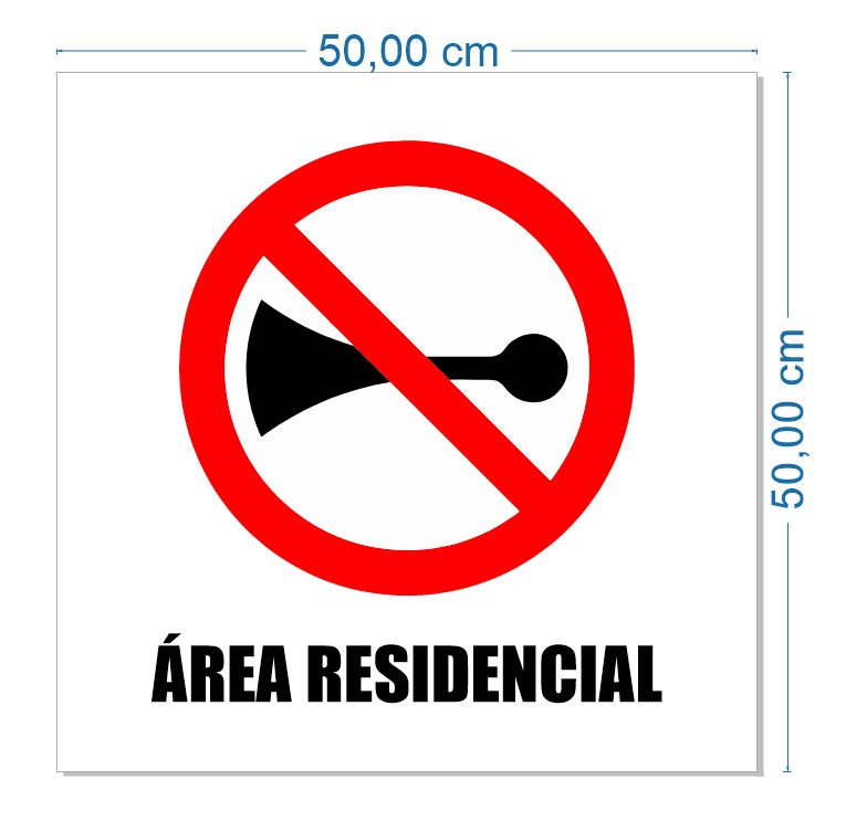 Associação instala placas de Área Residencial para reduzir barulho no loteamento